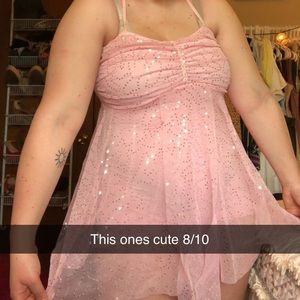 Lyrical/contemporary dance costume